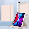 Apple iPad 10ª Generación/Pro 12.9 Acrílico Ranura Giratoria para Lápiz Funda Protectora Alta Transparencia Anti-Flexión Soporte Magnético Tablet