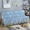 Funda para sofá cama de cobertura total, plegable, antideslizante, apta para todas las estaciones, simple, pequeña, para uno o tres asientos, de doble uso, funda para sofá sin brazos