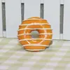 Punto Caliente de Fábrica Venta al por Mayor Resina Comida Dulce Círculo Magnético Pegatina Punto Escénico Actividad Souvenir Pegatina para Refrigerador