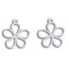 Accesorios para Joyería DIY Transfronterizos al por Mayor Colgantes de Flor Hueca Coloridos Collares Pulseras Aretes Colgantes Materiales Hechos a Mano