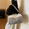 Bolsa de Viagem para Curta Distância para Mulheres, Leve e Multifuncional, Nova Bolsa Esportiva e de Fitness, Bolsa de Mão para Viagem, Bolsa de Bagagem para Mulheres de Grande Capacidade