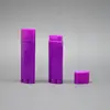 Tubo de lápiz labial plano L03 4.5G DIY PP llenado directo tubo plano de crema de shikonin tubo de bálsamo labial tubo vacío