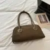 Nova Bolsa de Ombro Retro de Grande Capacidade para Outono de 2026 Moda Simples Bolsa Almofada Nicho Bolsa de Ombro para o Dia a Dia
