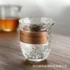 Copo de Feira Personalizado de Madeira e Vidro, Vidro Espessado Resistente ao Calor, Acessório de Conjunto de Chá Kung Fu Estilo Chinês, Copo de Feira com Filtro, Recipiente para Compartilhar Chá