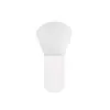 Pincel de Silicone para Máscara, Espátula para Creme, Espátula para Misturar Máscara de Argila, Mini Raspador, Cabo Curto Compacto, Cerdas Macias, Espátula de Beleza