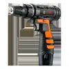 Furadeira Elétrica Manual para Furadeira Manual Doméstica Furadeira Elétrica Recarregável Ferramenta Furadeira Elétrica Multifuncional Tipo Pistola Chave de Fenda Elétrica