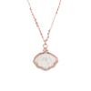 Colar Estrela do Mar Concha Prata de Lei S925 Feminino Oceano Exquisito High-End Corrente Clavicular Brincos Anel Combinação Vitalícia