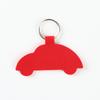 Chaveiro de Couro para Carro Cor Sólida Simples Couro Genuíno Decoração de Chave de Carro de Negócios Pequeno Presente Atacado