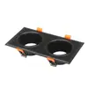 Carcasa de Lámpara Gu10 de Venta Caliente Transfronteriza Tapa para Foco Mr16 para Hogar, Tienda, Supermercado Soporte de Techo Empotrado
