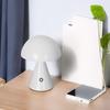 Lámpara de Mesa Decorativa de Hongo LED Retro Nórdico Lámpara de Hongo Estilo Europeo Atmósfera Linda de Dormitorio Lámpara de Mesa de Bar