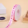 Venda Quente Transfronteiriça 1,5cm Rosa Desenho Animado Poliéster Cinto Dia das Crianças Presente Decoração Bolo Cozimento Flor Tira