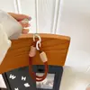 Estilo Ins Color Claro Todo Fósforo Colgante para Funda de Teléfono Móvil Cuerda Corta para Mano Colgante de Correa Tejida Duradera Cadena para Bolso de Llaves Universal