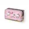 Nueva Bolsa Cosmética Cuadrada de Hello Kitty para Mujer, Linda Bolsa de Almacenamiento de Gran Capacidad, Bolso de Mano con Cadena de Dibujos Animados, Venta al por Mayor