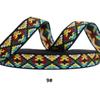 Suministro directo de fábrica cinta jacquard étnica de color de 25 mm de ancho de poliéster algodón para ropa zapatos y sombreros accesorios decorativos para equipaje