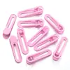 Presilhas Bico de Pato Sem Emendas Redondas de Duas Pontas, Presilhas de Cabelo Pintadas por Spray, Acessórios de Material para DIY, Presilhas de Cabelo Coloridas Doces Macaron Venda por Atacado para Crianças