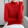 Suéter top moderno, versátil y cómodo, tejido de lana sin costuras, capa interior de lana pura, acanalado, corte ajustado y adecuado como capa base para mujer.