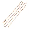 Distrito Lu Azulejo Chapado en Cobre Extensión Gota de Agua Joyería DIY Collar Pulsera Cadena de Clavícula de Gama Alta Venta al por Mayor