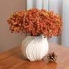 Ramo de flores artificiales de Gipsófila para decoración de escenas, arreglo floral realista de alta gama, ramo de novia, flores artificiales