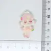 Accesorios de Resina de Chica Sp Lindos de Dibujos Animados Pegamento Cremoso DIY Pasador Diadema Llavero Funda para Teléfono Celular Zapatos con Agujeros