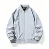 Jaqueta de voo estilo americano com gola baseball para homens, nova coleção primavera e outono, solta, moderna, casual, estilosa, versátil, peça de outer wear da moda