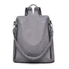 Mochila para estudiantes transfronterizos para niñas, mochila de viaje de color sólido de alta gama, mochila estudiantil simple de nuevo estilo coreano