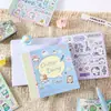 Yujian Chengpin Serie Diario Dulce Corazón Libro de Pegatinas Estilo Coreano Corazón de Niña Pegatinas de Material de Decoración DIY para Niños