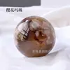 Bola de Cristal Natural Citrino Ametista Quartzo Rosa Quartzo Transparente Olho de Tigre Bola de Cristal Donghai Ornamento de Feng Shui para Casa