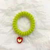 Cuerda Dulce Coreana para Teléfono Diadema Accesorios para el Cabello de Mujer Banda de Goma de Alta Elasticidad Cuerda Fresca para el Cabello Cola de Caballo Alta No Lastima la Cuerda del Cabello Especial
