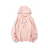Sudadera con capucha de terciopelo de peso pesado de 380 g para otoño e invierno, multicolor, color liso, simple, gruesa por dentro, sudadera deportiva para hombre y mujer