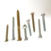 Tornillo plano para muebles con borde inverso, perno m 6, tornillo de cabeza plana oblicua, tornillo de recorte hexagonal con borde inverso para mesa de comedor de casa