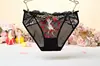 Fabricantes de Ropa Interior al por Mayor Zorro de Nueve Colas Bordado Sexy Lazo Encaje Cómodo Transpirable Calzones para Dama 295