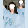 Algodón Puro PeinadoEspeciales Camisetas a Juego para Pareja, Ropa de Verano, Camisetas de Nicho para Mujer, Manga Corta Holgada al por Mayor