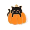 Acessórios de Liga para DIY de Morcego Halloween Abóbora Pingente Esmaltado Casa Assombrada Múmia Chaveiro de Liga