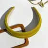 Diadema de Gama Alta para Otoño e Invierno de Gamuza con Pedrería y Corona Alta, Accesorio de Moda Transfronterizo para Rostros Pequeños