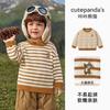 Suéter Tejido Infantil Kaka Panda Ropa de Invierno para Niños Tops Cálidos de Invierno para Niñas Ropa de Otoño e Invierno para Bebé Bebé