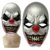 Máscara de Payaso Beso del Diablo Máscara Cos de Halloween Maquillaje de Graduación Fiesta Cara de Fantasma de Terror Máscara Sonriente