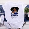 Camiseta de manga corta para mujer, estampado de moda 2023, nueva estación independiente de comercio exterior, camisa de fondo para mujer, cuello redondo