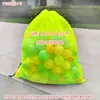 Bolsa de Almacenamiento para Juguetes de Niños Bolsa para Guardar Bloques de Baño Tarjetas Bolsa de Dios Cierre de Cordón Pelotas Oceánicas Bolsa de Malla Grande Bolsa de Playa