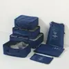 Conjunto de Bolsas Organizadoras de Viagem Bolsa de Armazenamento Mala Roupas Portátil Roupa Íntima Sapatos Bolsa de Embalagem de Viagem Frete Transfronteiriço Aliexpress
