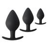 Set de tres piezas de tapón anal para hombres y mujeres para compartir tapón anal juguetes de masturbación de trastienda juguetes sexuales para adultos venta al por mayor comercio exterior