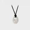 Collar de Cuerda Tejida Estilo Concha Serie Océano Femenino Diseño Nicho Original Sentido Avanzado Collar Largo Ajustable