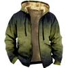 Sudadera con capucha y forro marrón de algodón con estampado 3D digital, estampado transfronterizo europeo y americano.