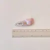 Nuevo Lindo Oso de Dibujos Animados Goma para el Cabello Infantil, Banda de Goma Pequeña de Alta Elasticidad Cuerda para el Cabello, Pinza BB con Forma de Corazón Pasador Accesorio para el Cabello