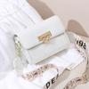 Bolsos para Mujer 2024 Nuevo Estilo Coreano Estilo Girly Bolso Cuadrado Pequeño de Moda Fresco Tendencia Otoño Bolso de Hombro Único Cruzado