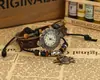 Relógio Pulseira de Couro Borboleta Punk Chaoren Estilo Popular Japonês e Coreano Venda Direta da Fábrica Relógios Masculinos e Femininos