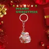 Colgante de Regalo de Navidad Llavero Acrílico 2D Estilo Nuevo Llavero para Mochila de Fiesta de Navidad