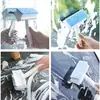 Limpiaparabrisas de Vidrio Limpieza de Hogar Limpieza Raspado Limpieza de Cristales de Ventana Baño Inodoro Limpiador de Vidrio de Doble Cara