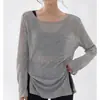 Ropa de yoga de malla de secado rápido para mujer, cubierta holgada, ropa de entrenamiento y fitness para Pilates, nuevo modelo 2026