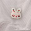 Broche Coelho de Pelúcia de Desenho Animado Coleção de Animais Pin de Galinha Cenoura Decoração de Bolsa Piggy Acessórios de Distintivo