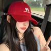 Gorra de Gran Circunferencia de Cabeza para Mujer 2026 Nueva Gorra de Béisbol con Letras Estilo Coreano para Hombre con Parte Superior Suave y Ala Ancha Que Hace que la Cara Parezca Más Pequeña